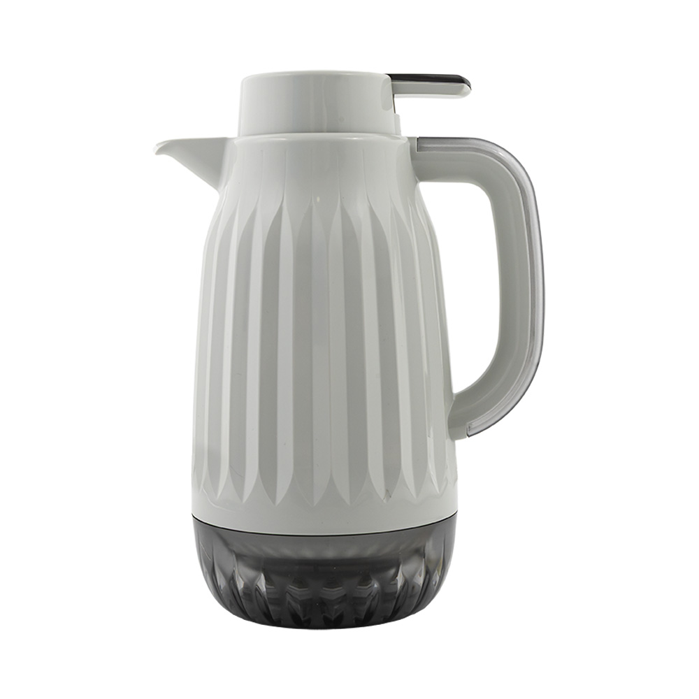 Vacuum Jug Deco with Inner Glass  - 1L - Pearl Grey