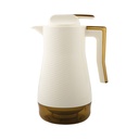 Vacuum Jug Safari with Inner Glass  - 1L - White Amber