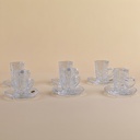 Crystal Tea Set - 6pcs