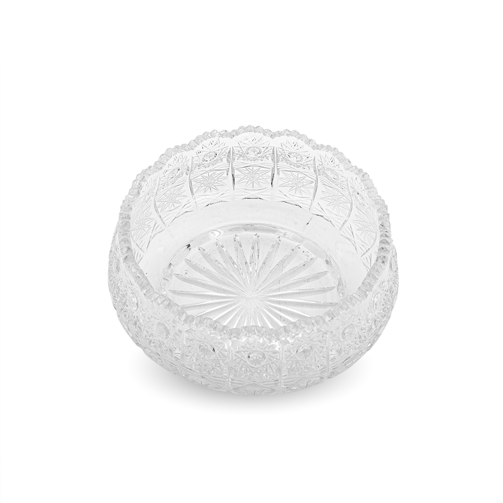 Small Round Crystal Bowl