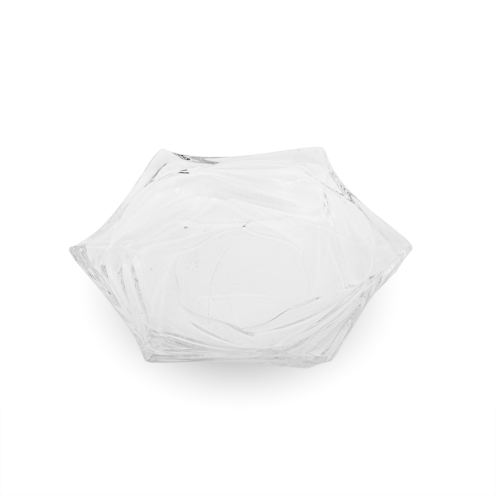 Crystal Dessert Serving Plate - Small