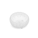 وعاء تقديم كريستال دائري ومزخرف