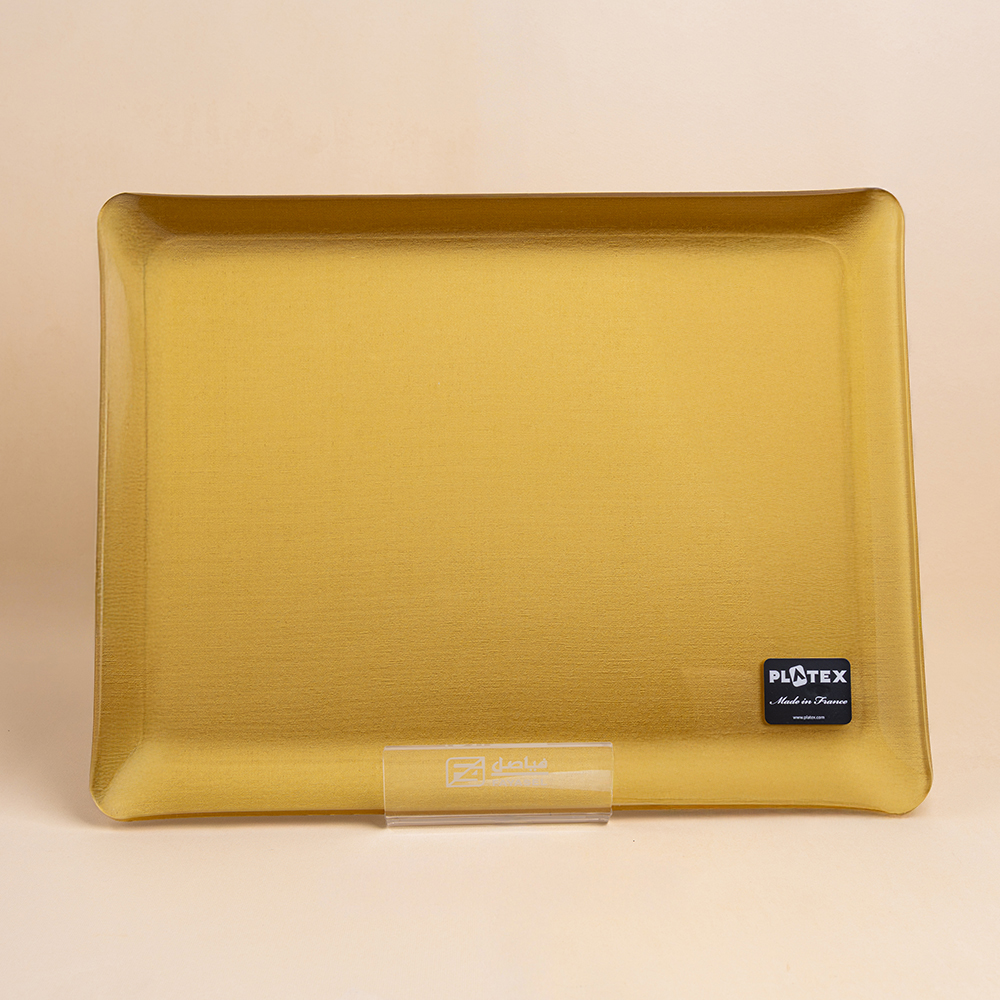 Secret Gold Acrylic Serving Tray - 37x28cm