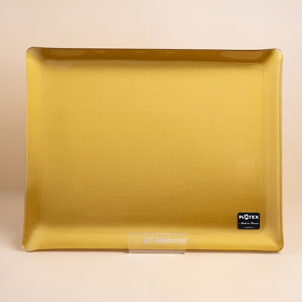 Secret Gold Acrylic Serving Tray - 46x36cm