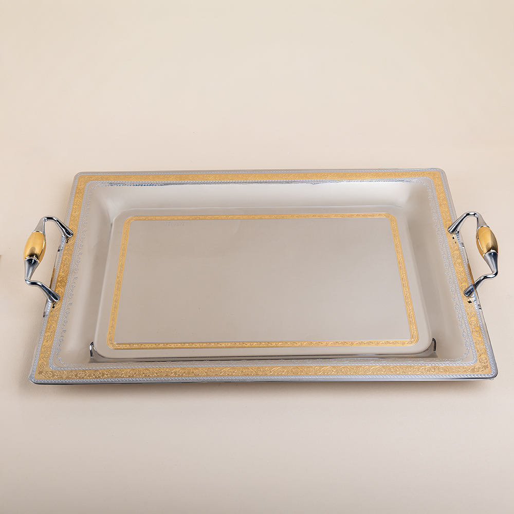 Magic Oro Rectangular Serving Tray - 45x31.5cm
