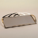 Liscio Inox Rectangular Serving Tray - 45x26cm