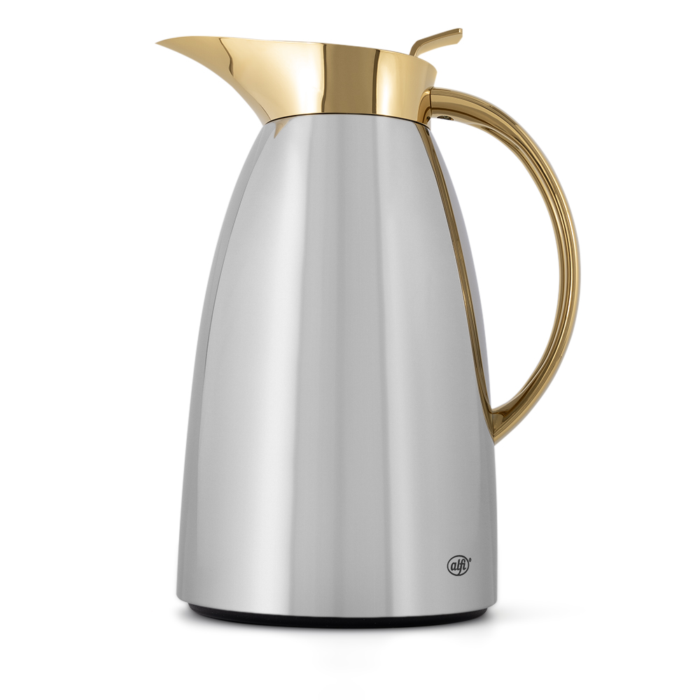 Alfi Gold/Chrome Vacuum Flask - 1 Litre
