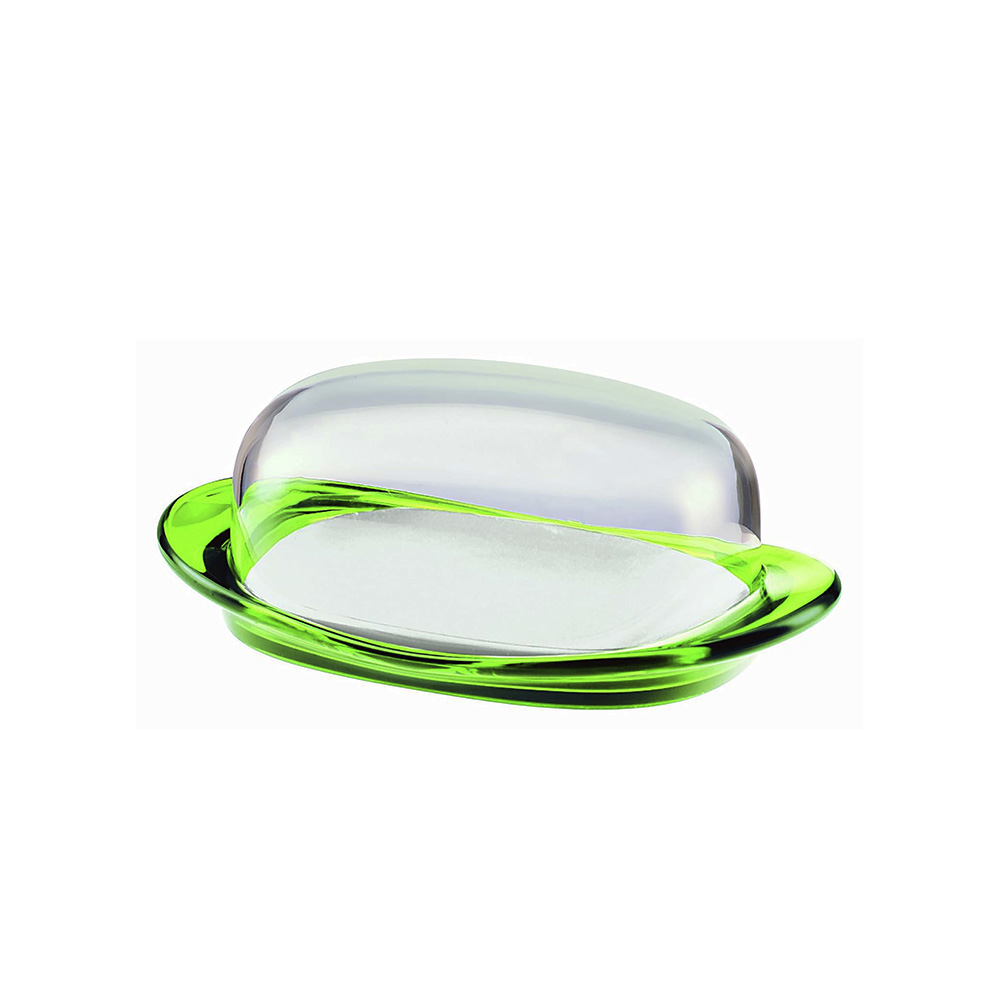 Guzzini Butter Dish - Green