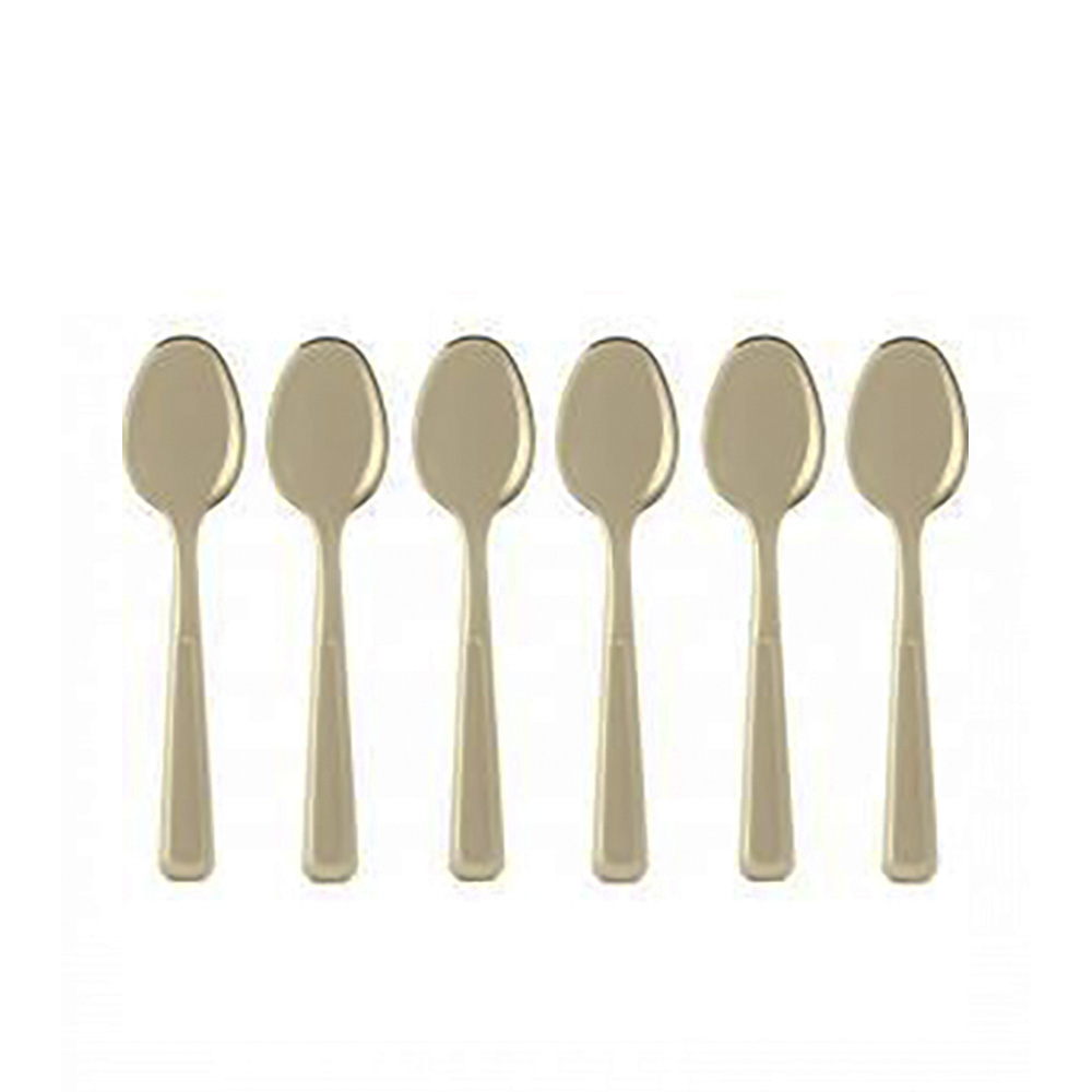 Belle Epoque Sand Teaspoons Set - 6pcs