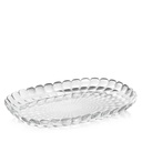 Tiffany Medium Oval Tray - Transparent Clear 