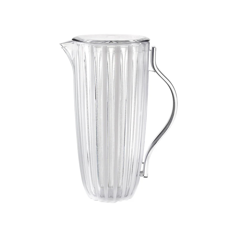 Dolcevita Pitcher with Lid - Pearl