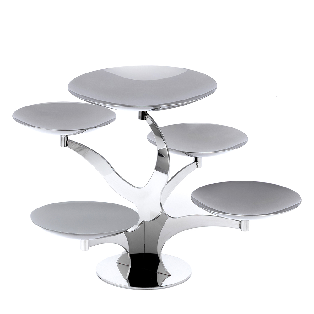 Fontana Stainless Steel 5 Tier Stand - Ø 20cm