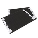 Silver Edges Tray Set - 2pcs