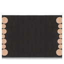 Matte Rose Edges Tray Set - 2pcs