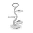 ستاند من 3 أطباق للحلويات - 15x9سم