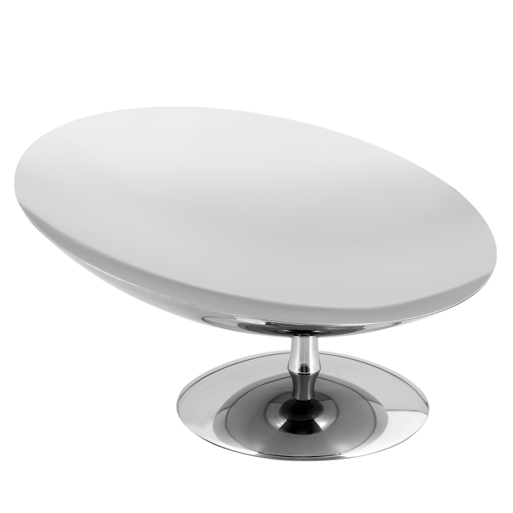 Mirror Polished Stainless Steel Tilted Centerpiece