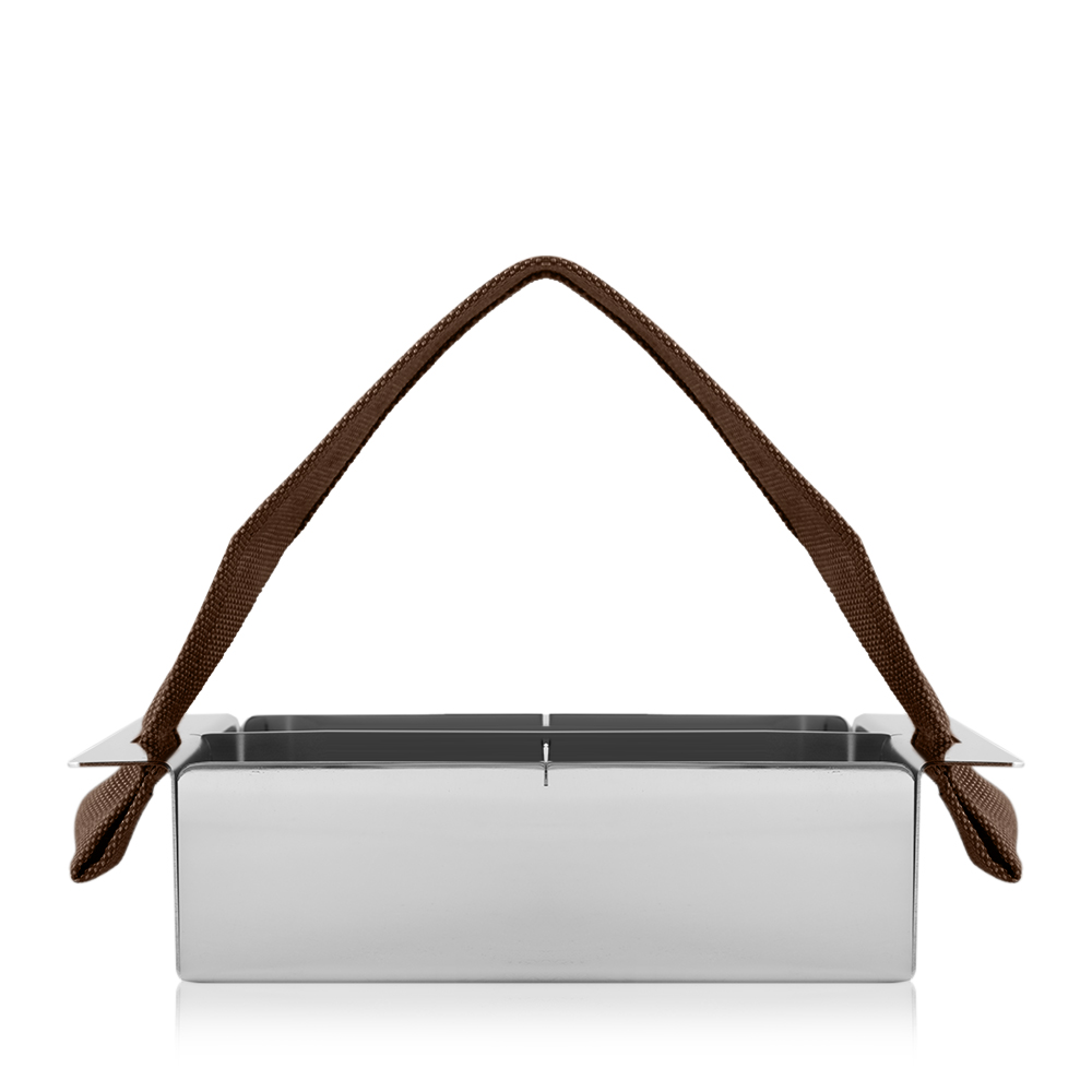 Tea Bags Holder with Brown Handle