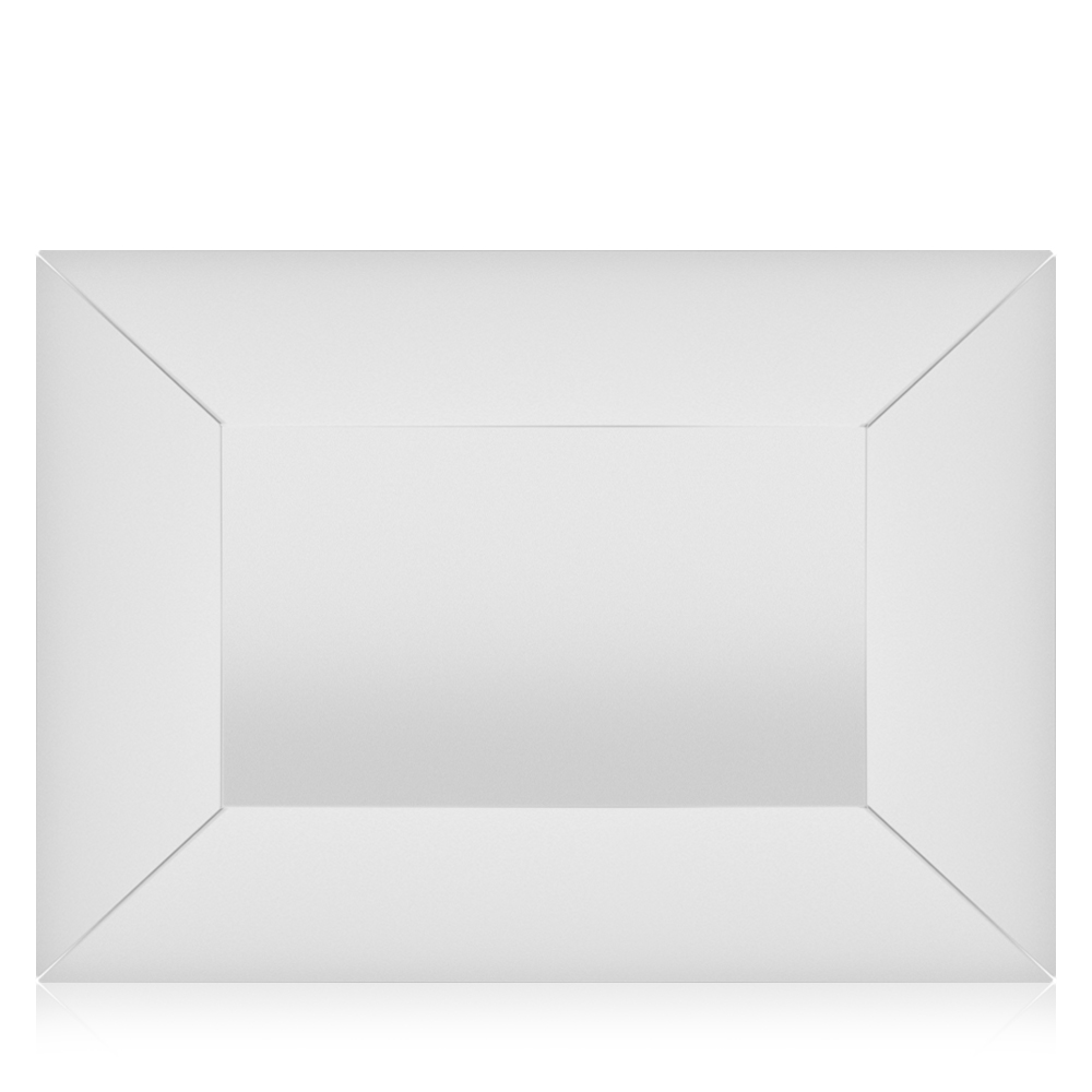 صينية ستانلس ستيل مستطيلة