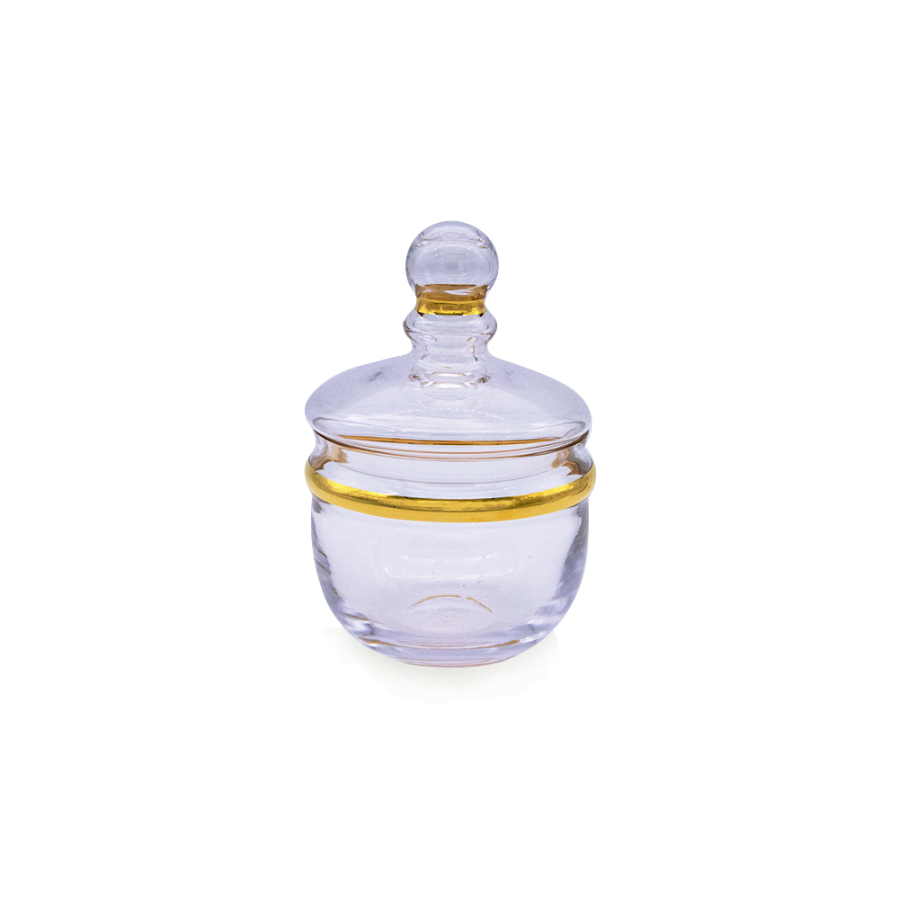 Dalia Gold Rim Sugar Bowl