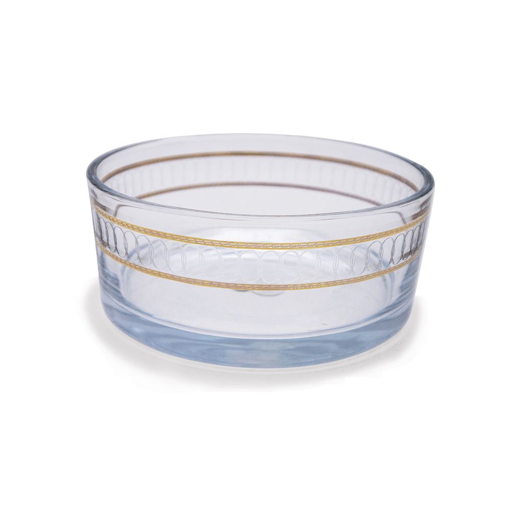 Verba Gold Serving Bowl - 19cm