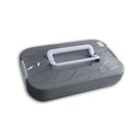 Grey Rectangular Insulated Server - 2.8L