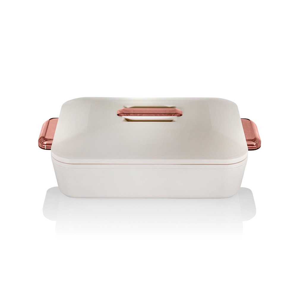 Rect Insulated Server Colorado 2.8L - White / Rose