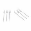 Stainless Steel Cake Fork Set - 6pcs