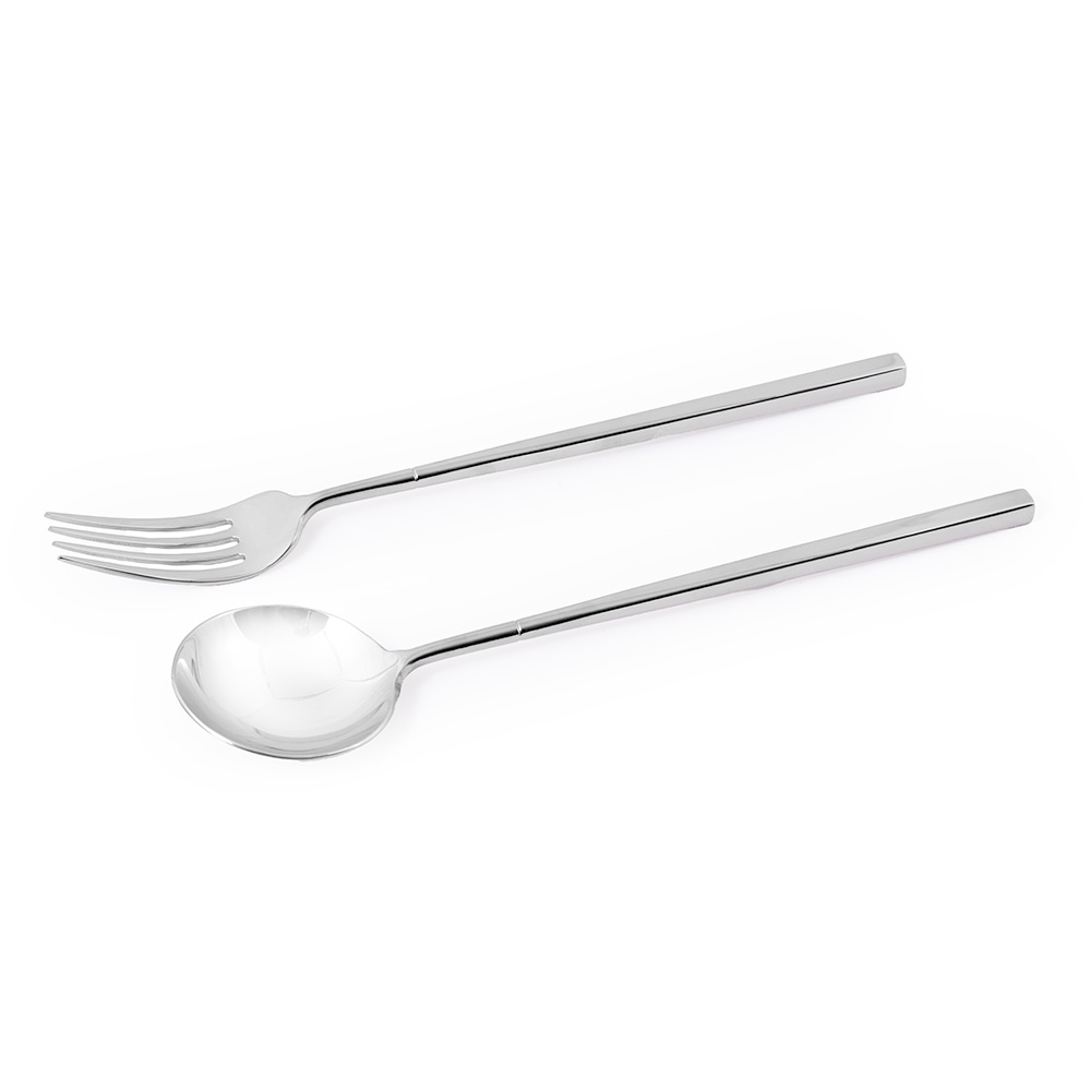 Stainless Steel Serving Set - 2pcs