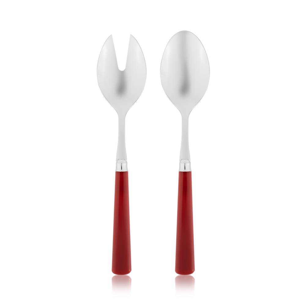 Candy Rosso Salad Spoon Server - Red