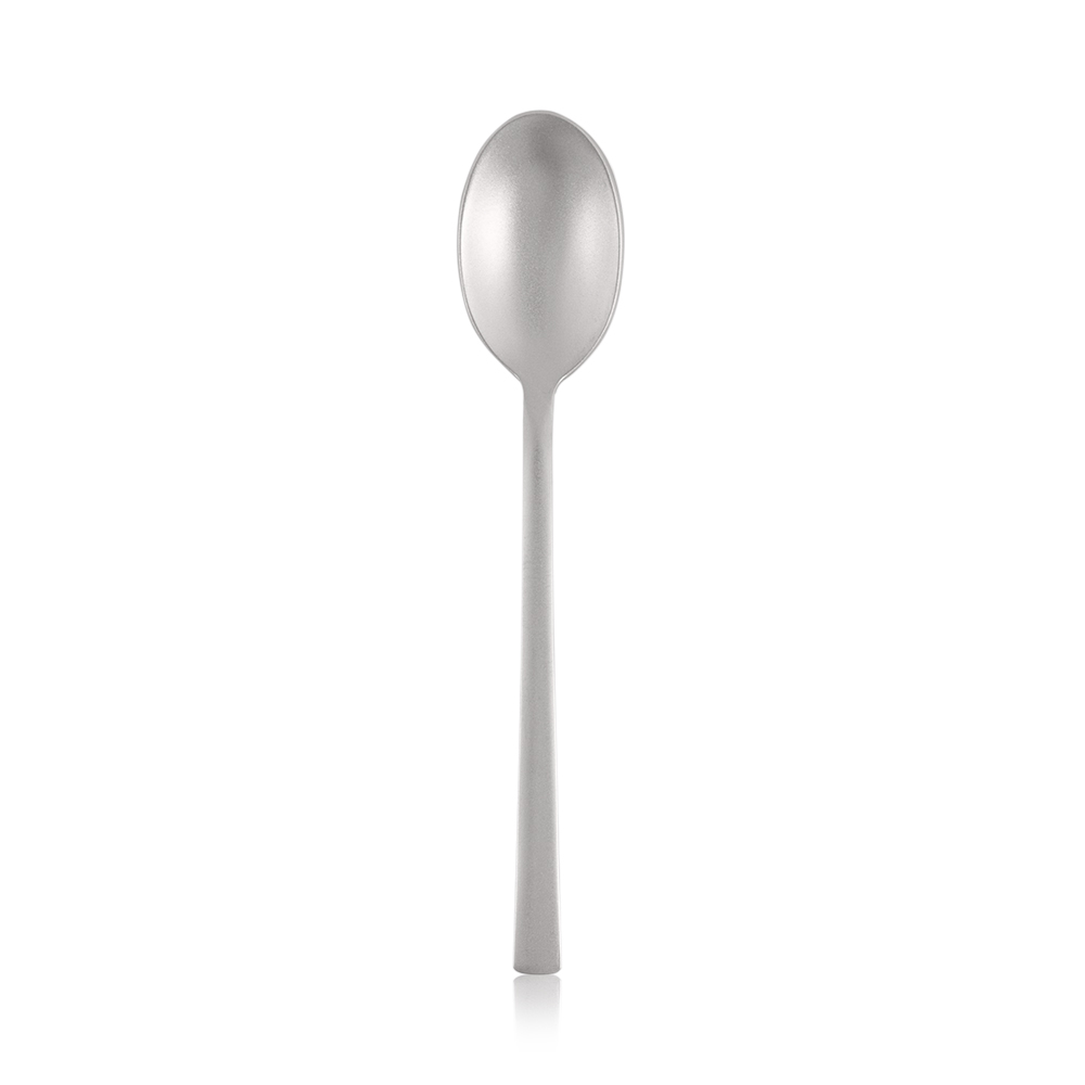 Fashion All Sandblasted Stainless Steel Moka Spoon