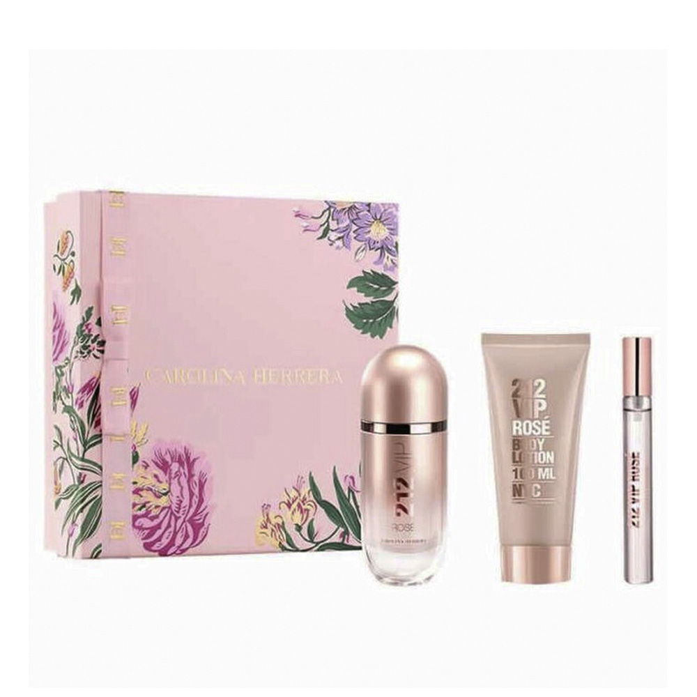 212 Vip Rosé for Women Gift Set - 3pcs