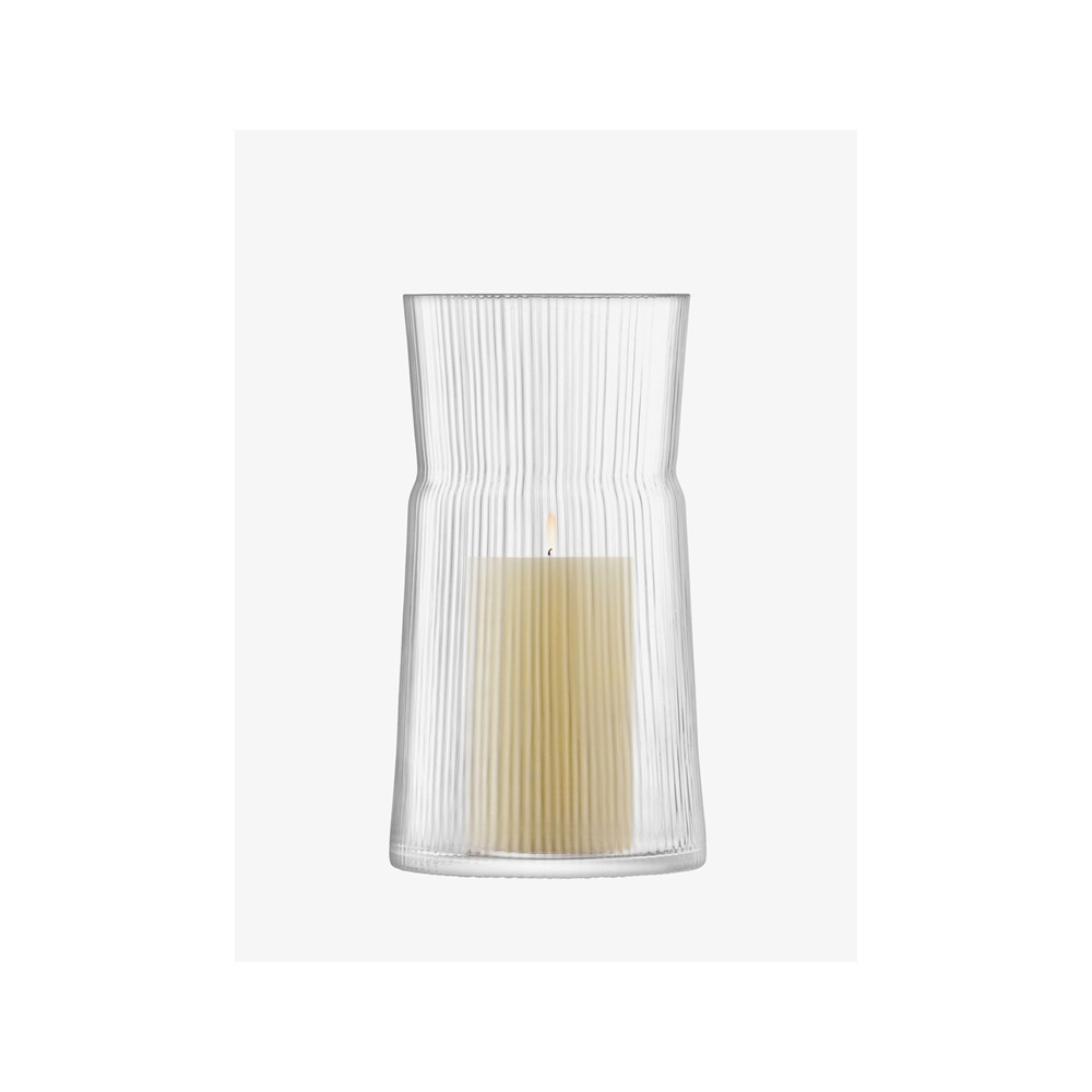 Gio Line Clear Lantern Vase - 38cm