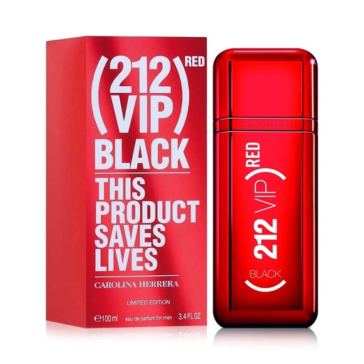 212 VIP Red Black Eau De Parfum - 100ml - Men