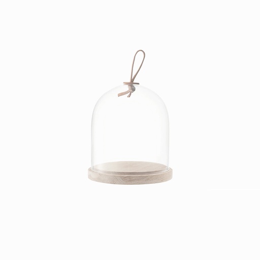 Ivalo 15cm Dome & Ash Base - Clear