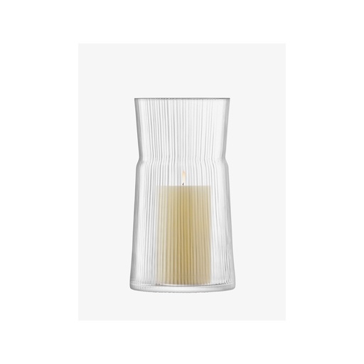 Gio Line Clear Lantern Vase - 38cm