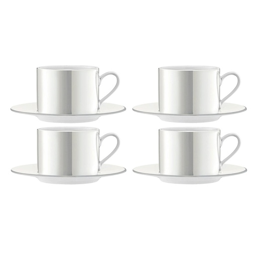 طقم أكواب شاي/قهوة بيرل - 4 × 250 مل