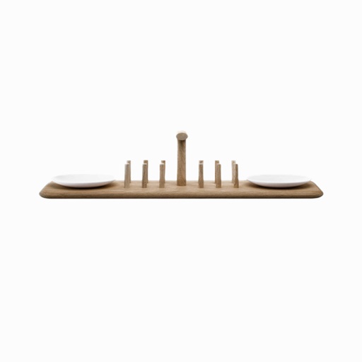 Dine Oak Toast Rack - L42cm