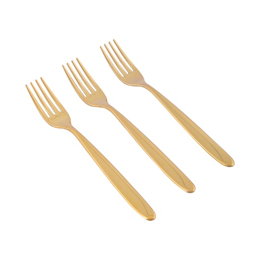 Londra Oro Dessert Fork Set - 3pcs