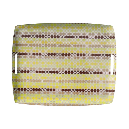 Acrylic Tray with Handles - Citrus 
