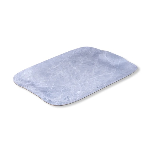 Laminated Tray Papillon 41x29cm - Marble Grey