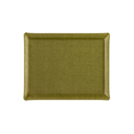 Acrylic Tray 46x36cm - Linen Green