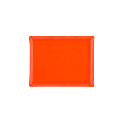 Linen Acrylic Tray 37x28cm - Corail