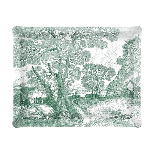 Fusain Acrylic Tray 46x46cm - Forest