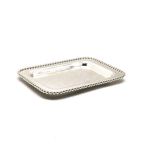 Sphere Design Rectangular Tray - Gold