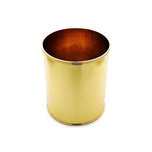Waste Bin - Gold