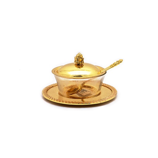 Sugar Bowl Set - Gold