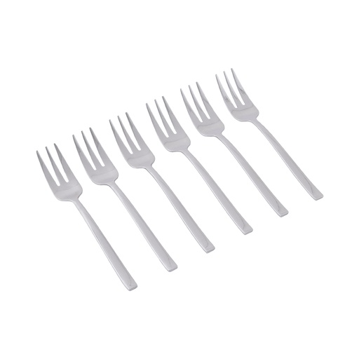 طقم شوك كيك سادة - 6 حبات