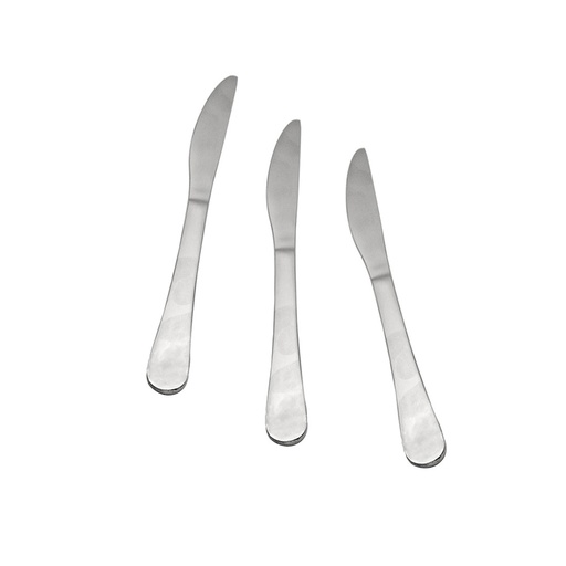 Stainless Steel Table Knife Set - 3pcs