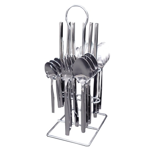 Stainless Steel Mirror Finish Cutlery Set - 24pcs
