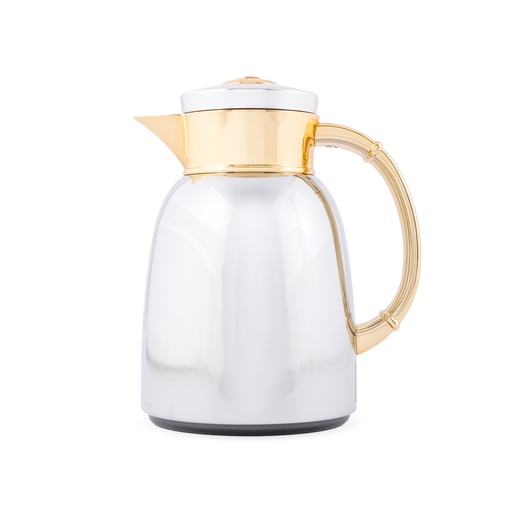 Chrome/Gold Vacuum Flask - 650ml